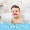 Picture of Tub Works® Smooth™ Bath Crayons Bath Toy, 12 Pack | Nontoxic, Washable Bath Crayons for Toddlers & Kids | Unique Formula Draws Smoothly & Vividly on Wet & Dry Tub Walls | Hexagon Grip Bathtub Crayons