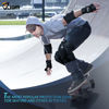 Picture of JBM Adult & Kids Knee Pads Elbow Pads and Wrist Guards for Inline Skating, Roller Skating, Skateboarding, Scootering