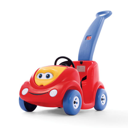 Picture of Step2 Push Around Buggy Kids Push Car, Ride On Toy, Stroller Substitute, Includes Seat Belt & Horn, Made of Durable Plastic, Max Weight 50 lbs., For Toddlers 1.5-4 Years Old, Red