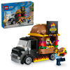 Picture of LEGO City Burger Truck Toy Building Set, Fun Gift for Kids Ages 5 Plus, Burger Van and Kitchen Playset, Vendor Minifigure and Accessories, Imaginative Pretend Play for Boys and Girls, 60404