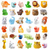 Picture of DIYDEC 40pcs Mini Resin Animal 40 Styles Tiny Resin Animals Miniature Little Small Animal Figures Bulk for Micro Fairy Garden Landscape Accessories Dollhouse Hide Crafts Decor Aquarium Toys