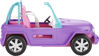 Picture of Barbie Toy Car, Doll-Sized SUV, Purple Off-Road Vehicle with 2 Pink Seats & Treaded, Rolling Wheels