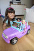 Picture of Barbie Toy Car, Doll-Sized SUV, Purple Off-Road Vehicle with 2 Pink Seats & Treaded, Rolling Wheels