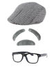 Picture of ZeroShop Old Man Costume for Kids Boy, 100 Days of School Grandpa 100th Day Old Person Dress Up,6