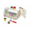 Picture of Melissa & Doug Wooden Scoop and Serve Ice Cream Counter With Play Food and Accessories (28 Pcs) Pretend Food, Ice Cream Toys, For Kids Ages 3+