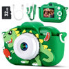 Picture of Kids Camera Boys Toys for 3 4 5 6 7 8 9 Years Old Boys, 48MP Dual Lens Kids Digital Camera Toddler Camera Christmas Birthday Gifts, 1080P HD Video Selfie Camera with 32G SD Card
