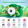 Picture of Kids Camera Boys Toys for 3 4 5 6 7 8 9 Years Old Boys, 48MP Dual Lens Kids Digital Camera Toddler Camera Christmas Birthday Gifts, 1080P HD Video Selfie Camera with 32G SD Card