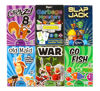 Picture of Regal Games Card Games for Kids - Go Fish, Crazy 8's, Old Maid, Slap Jack, Garbage Monster, War - Simple & Fun Classic Family Table Games - Games May Vary (6 Set)