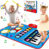 Picture of Baby Toys for 1 Year Old: Baby Musical Mat Toddler Toys Age 1-2 - 2 in 1 Piano Drum Babies Play Mat - Infant Music Toy 12-18 Months Babies Birthday Valentines Gifts for 1 2 3 Year Old Boys Girls