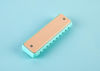 Picture of Hape Blues Harmonica | 10 Hole Wooden Musical Instrument Toy for Kids, Blue-Green (E8916)