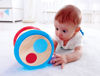 Picture of Hape Baby Drum | Colorful Rolling Drum Musical Instrument Toy for Toddlers, Rhythm & Sound Learning, Battery Powered (E0333)