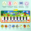 Picture of M SANMERSEN Piano Mat, 53'' x 23'' Musical Toys for Toddlers Floor Piano Touch Playmat with 8 Animal Sounds, Music Piano Keyboard Dance Mat Toddler Toys Gifts for Boys and Girls 1 2 3 4 5 Year Old