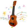 Picture of Kids Toy Ukulele Guitar,Classical 17inch 4 String Mini Children Guitar with Pick,Educational Musical Instrument Toy for Toddlers and Preschoolers