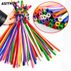 Picture of 260Q long balloons 100 Pack Twisting Animal Balloons Assorted Color Thickening Latex Modeling Long Magic Balloons for Animal Shape Birthday Weddings Christmas Party Decoration(Colorful Long Balloons)