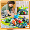 Picture of Big Cartoon Truck Car Toys for 1 Year Old Boy with Playmat/Storage Bag|Baby and Toddler Toys 12-18 Months & Age 1-2|1st Birthday Gift for 1 2 Year Old Boy