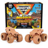 Picture of Monster Jam, Mystery Mudders 2-Pack Monster Trucks, Official 1:64 Die-Cast Vehicles, Wash to Reveal (Styles Will Vary), Kids Toys for Boys 3 and Up