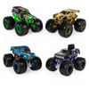 Picture of Monster Jam, Official Reveal The Steel 4-Pack of Color-Changing Die-Cast Monster Trucks, 1:64 Scale