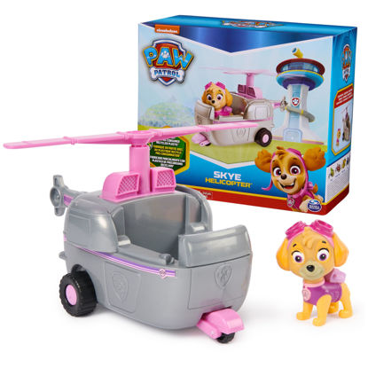 Picture of Paw Patrol, Skye’s Helicopter, Toy Vehicle with Collectible Action Figure, Sustainably Minded Kids Toys for Boys & Girls Ages 3 and Up