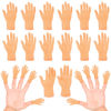Picture of 30 Pcs Tiny Finger Hands Mini Fingers Funny Hand Puppets, Miniature Small Hands for Finger Puppets Show, Gag Performance, Cute Little Hand Finger for Party Favors