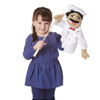 Picture of Melissa & Doug Chef Puppet (Al Dente) with Detachable Wooden Rod