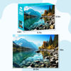 Picture of VOLUVOLU 500 Piece Puzzle for Adults, Jigsaw Puzzle,Glacier Park Jigsaw Puzzles 500 Pieces Birthday Party for Family Kids and Adults Funny Puzzle for Adults