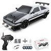 Picture of Sakeye RC Drift Car 2.4GHz 1:16 Scale 4WD High Speed Remote Control Cars Vehicle with LED Lights Two Batteries and Drifting Tires Racing Sport Toy Cars for Adults Boys Girls Kids