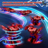 Picture of Spider Transform RC Cars Toys with Eye & Underbody Lights, 2.4GHz Remote Control Car One-Button Deformation, Fast 360°Rotation Robot Toys Birthday Gifts for 3 4 5 6 7 8 9 10 Year Old Boys Age 4-7 8-12