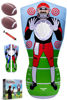 Picture of Inflatable Football Target - Double-Sided Toss Football Training Game with Mini Footballs - Fun Kids Throwing Football Games for Indoors, Outdoors, Birthdays, Camping, Beach - 65 Inch