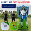 Picture of Inflatable Football Target - Double-Sided Toss Football Training Game with Mini Footballs - Fun Kids Throwing Football Games for Indoors, Outdoors, Birthdays, Camping, Beach - 65 Inch