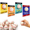 Picture of Baseball Valentines Day Cards Gifts for Kids School -24 Pack,Mini Foam Baseball Toys with Exchange Cards for Toddlers,Valentines Sport Goodie Bag Stuffer Classroom Favors Treats Prizes for Boys Girls