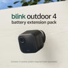 Picture of Introducing Blink Outdoor 4 Battery Extension Pack - Accessory for Outdoor 4 smart security camera, 4-year battery life, set up in minutes, batteries included