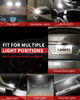 Picture of LASFIT 194 LED Bulb for License Plate Bulb White Bright,T10 168 LED Bulbs Canbus Error Free, 400LM 6000K 192 2825 W5W Bulb for Dome Map Trunk Cargo Lights (2-Pack)