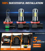 Picture of SEALIGHT H11 H8 H16 LED Fog Light Bulbs or DRL, Real 360° illumination Fog Bulbs, 6000K 400% Brightness Upgraded, H16 Front Fog Lamp,Non-polarity, Pack of 2, Plug&Play