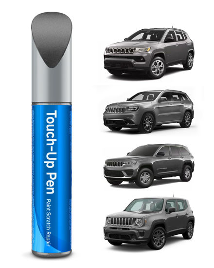 Picture of RSACET PDN Sting Gray Touch Up Paint Compatible with Jeep, Ram, Dodge, Chrysler Exact Match Touch Up Paint Car Scratch Repair