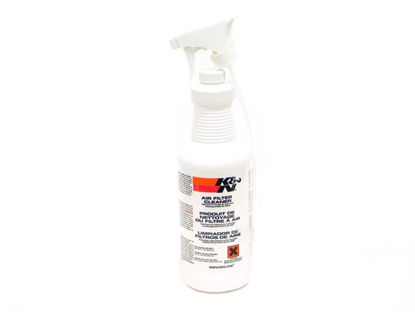Picture of K&N Air Filter Cleaner and Degreaser: Power Kleen; 32 Oz Trigger Spray; Restore Engine Air Filter Performance, 99-0621, Black