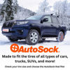 Picture of AutoSock for Passenger Vehicles HP697, Snow Socks for Tires, Pack of 2