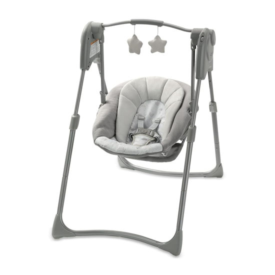 Picture of Graco Slim Spaces Compact Baby Swing, Reign