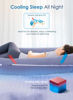 Picture of QUEEN ROSE Pregnancy Pillow, U Shaped Full Body Pillows for Sleeping Support, 55 Inch Maternity Pillow for Pregnant Women with Cooling Silky Cover, Blue