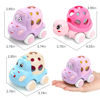 Picture of Baby Girl Toys Gifts, Toy Cars for Babies Toddlers, Toddler Push and Go Rattle Pink Car Truck for Baby Girls Valentines Day Gift Ideas Birthday Presents