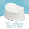 Picture of TidyTots Disposable Potty Chair Liners - Value Pack - Universal fits most potty chairs - 32 Liners