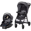 Picture of Safety 1st Smooth Ride Travel System Stroller and Car Seat OnBoard™ FLX - Efficient Infant Car Seat Stroller and Infant Car Seat and Stroller Combo, Monument