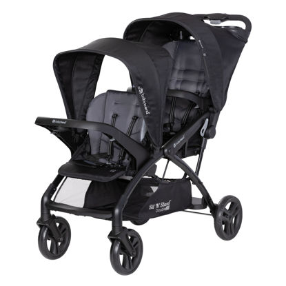 Picture of Baby Trend Sit N' Stand® Double 2.0 Stroller, Dash Black
