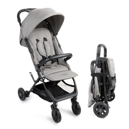 Picture of Lightweight Travel Stroller for Baby & Toddlers - Easy Fold & Compact Stroller with Canopy, Storage Basket, Multi-Position Recline & Convenient One-Hand Fold - Airplane Stroller for Infants & Newborn