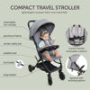 Picture of Lightweight Travel Stroller for Baby & Toddlers - Easy Fold & Compact Stroller with Canopy, Storage Basket, Multi-Position Recline & Convenient One-Hand Fold - Airplane Stroller for Infants & Newborn