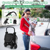 Picture of BABY JOY Lightweight Baby Stroller, Compact Travel Stroller for Airplane, Infant Toddler Stroller w/Adjustable Backrest & Canopy, Storage Basket, Self Standing Gravity Fold, Aluminium Frame (Gray)