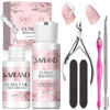 Picture of SAVILAND Cuticle Remover and Cuticle Oil Kit - Nail Care Kit with Cuticle Remover Liquid & 1.01 oz Cuticle Oil Cuticle Trimmer for Cuticle Softener & Moisturize Manicure Kit for Home Use