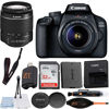 Picture of Canon EOS 4000D / Rebel T100 DSLR Camera 18-55mm Zoom Lens + ZeeTech Accessory Bundle with SanDisk 32GB Memory Card, Cleaning Starter Kit, High Speed Memory Card Reader (Renewed)