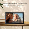Picture of Digital Picture Frame WiFi, 15.6 Inch Frameo Digital Photo Frame, 32GB Memory, 1920*1080 IPS HD Touch Screen, Auto-Rotate, Share Pictures Video Instantly, Gift for Mom, Wedding, Birthday, Anniversary