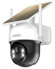 Picture of AOSU Solar Camera Security Outdoor - 100% Wire-Free Security Cameras Wireless Outdoor for Home Surveillance with Fixed Solar Panel, 360° Panoramic View, Human Auto Tracking, 2K Color Night Vision
