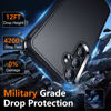 Picture of SPIDERCASE for Samsung Galaxy S24 Case, [12 FT Military Grade Drop Protection] with 2PCS [ Screen Protector+Camera Lens Protector] Heavy Duty Shockproof Case,Black
